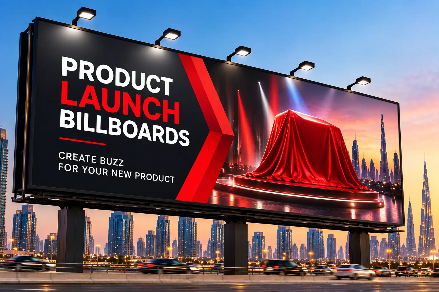 Product Launch Billboards