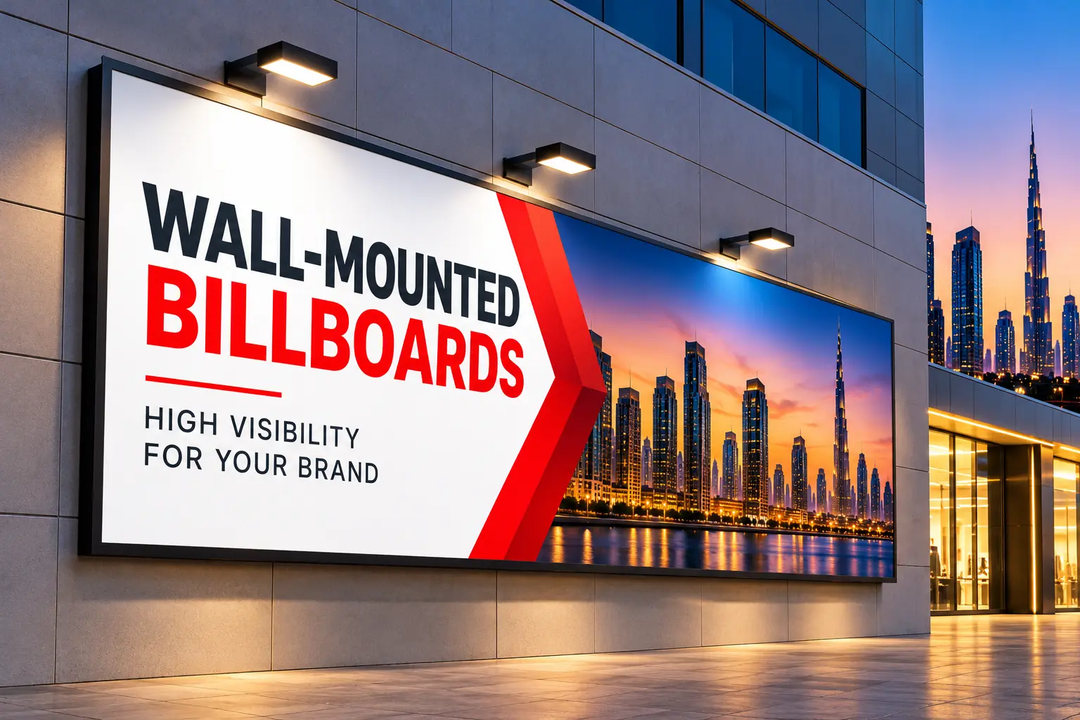 Wall-Mounted Billboards