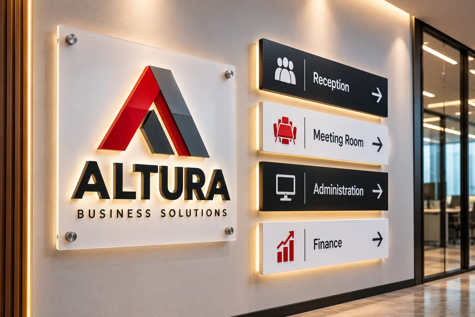 Wall-Mounted Signs